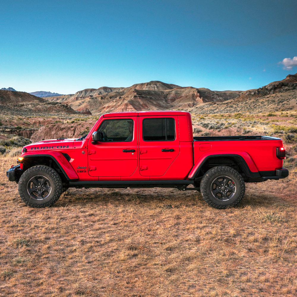 Jeep Gladiator Painted Body Side Molding 2020 - 2022 / FE-WRANGLER-4DR ...