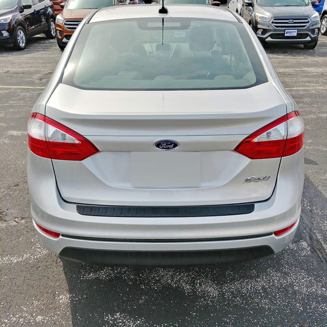 Ford Fiesta Sedan / 5 Door Hatchback Rear Bumper Protector ...