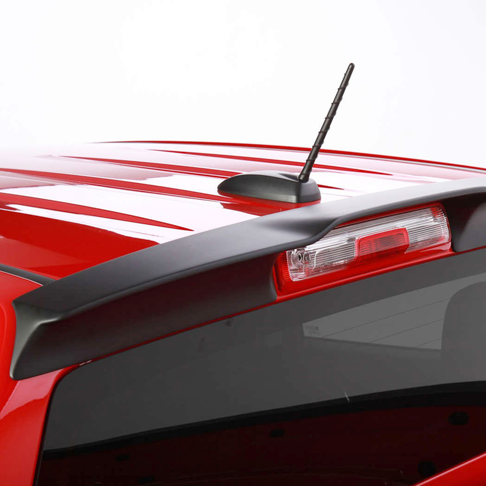 Truck Cab Spoilers : Chevrolet Colorado Crew Cab Matte Black ...