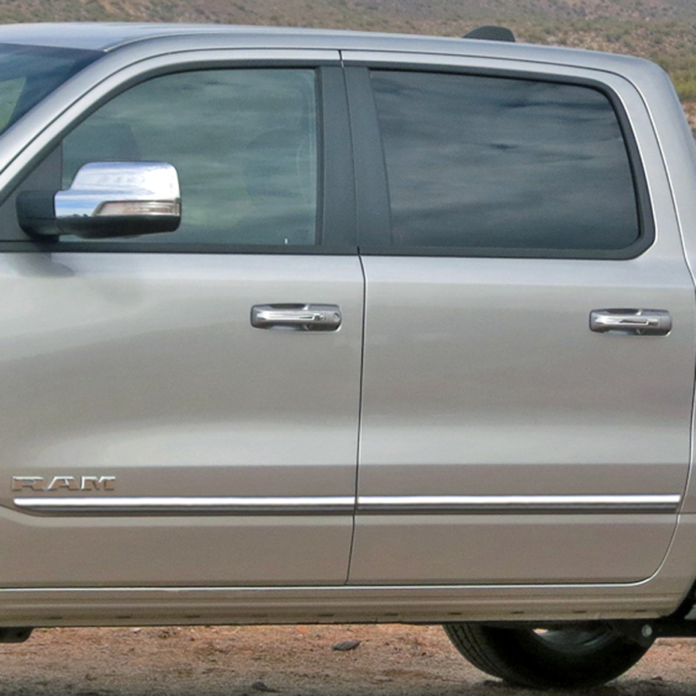 dodge ram chrome body side molding